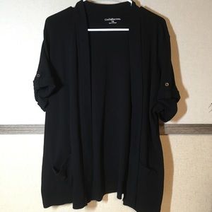 Ladies light knit jacket 2X